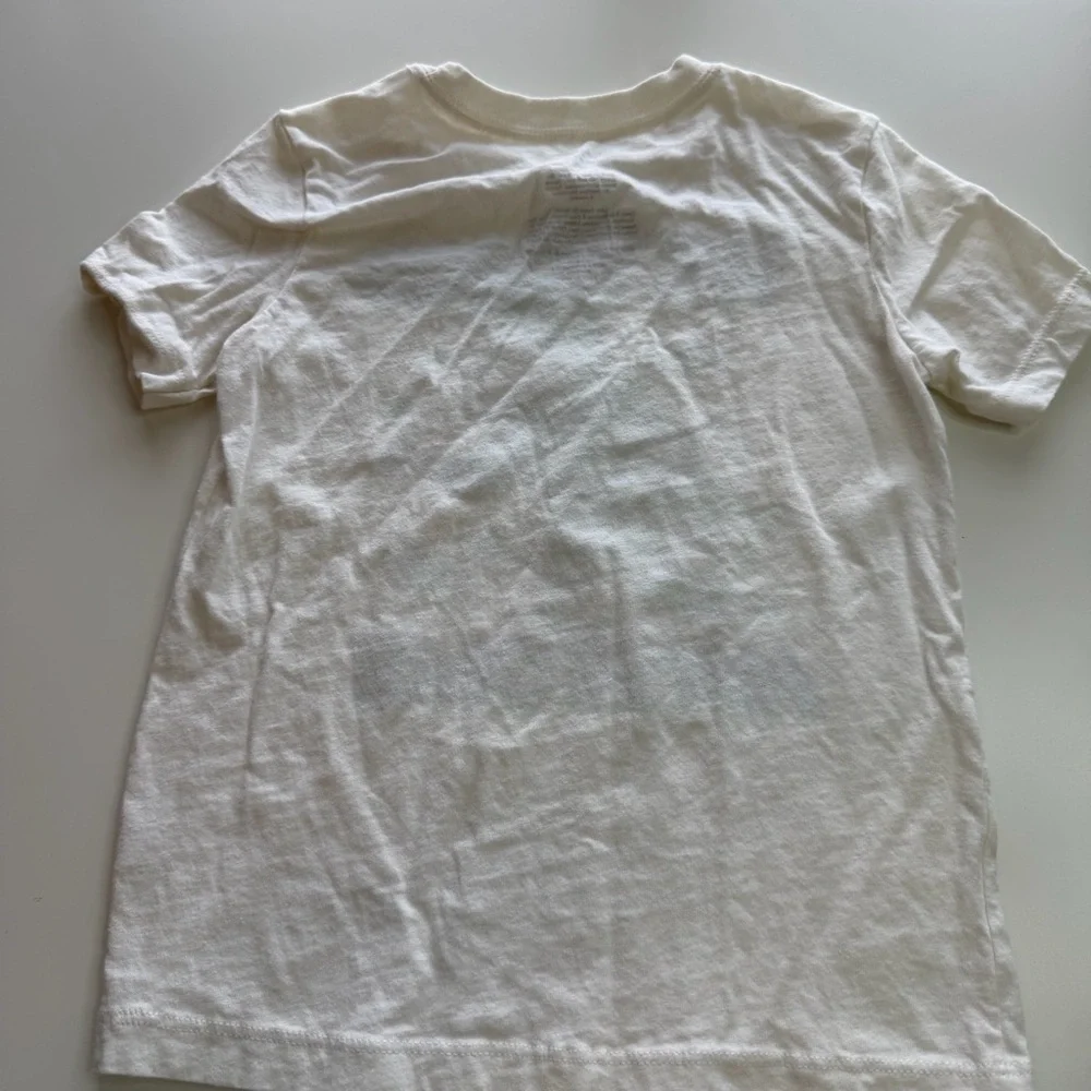 Carter's White Tee with Green Astronaut Graphic